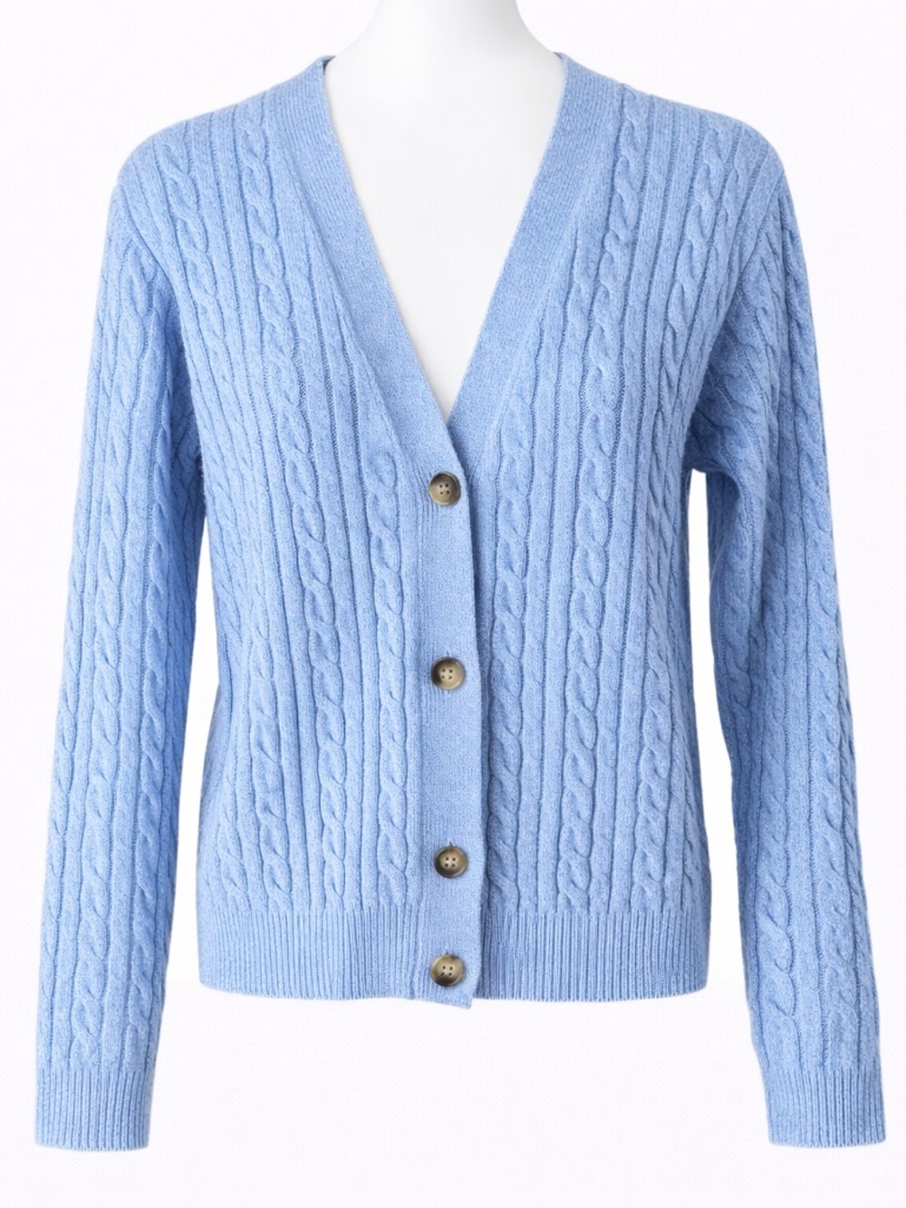 Primark Cares Blue Cable Knit Sweater size Teen 12-13 Years/158 CM